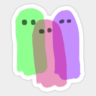 Neon Boos Sticker